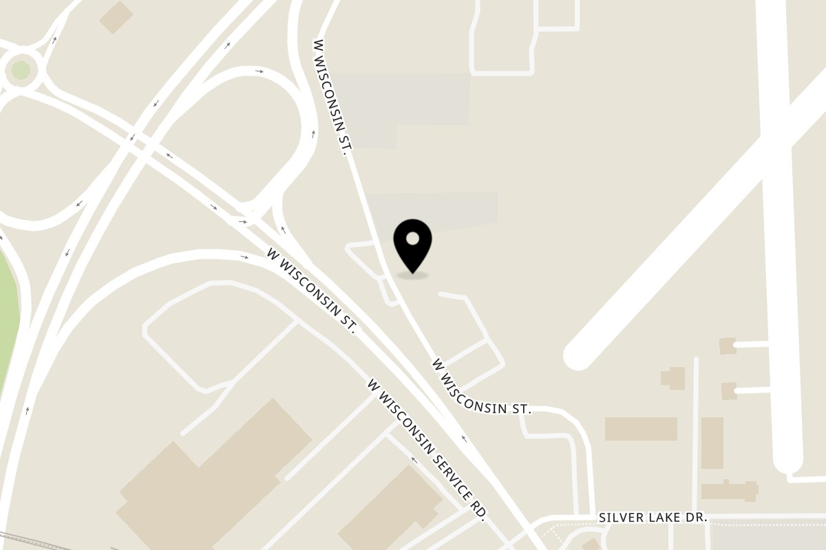 Map showing the location of B&B Hitching Post on 2503 W Wisconsin St in Portage
